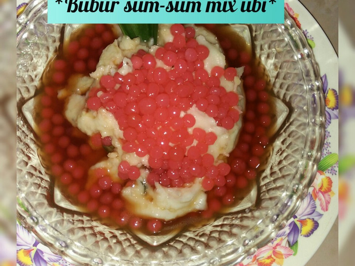 Cara Membuat *Bubur sum-sum mix ubi* Sederhana Dan Enak