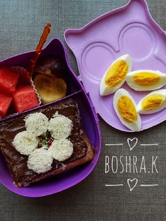 عکسی از دستور میان وعده با نون تست