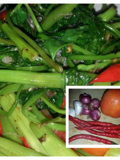 Foto resep Cah Kangkung Terasi