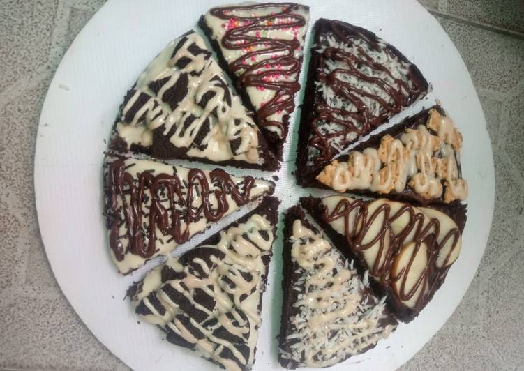 Recipe of Perfect Pizza brownies