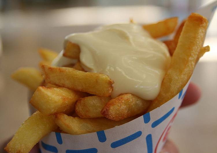 Steps to Make Quick Belgium frites(french fries)