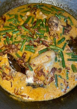Foto resep Ayam Gulai Kacang Panjang