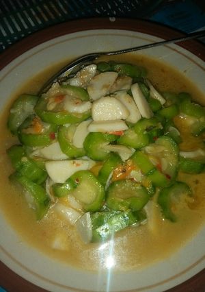 Foto resep Tumis oyong bakso ikan
