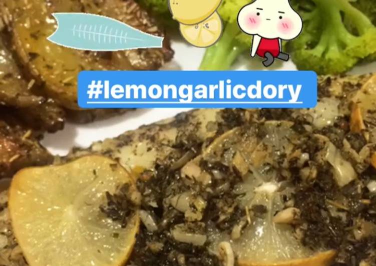Lemon Garlic Dory