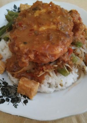 Foto resep Sego pecel
