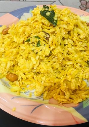 A picture of Rice flex chevda.