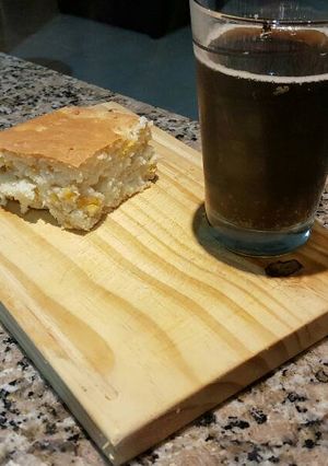 Una foto de Torta de choclo y queso (guarnición)