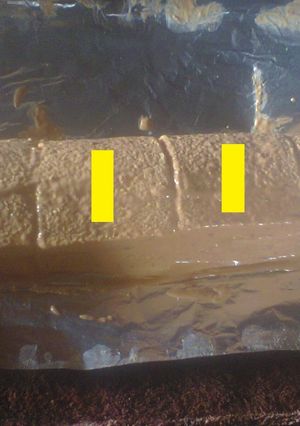 Una foto de Pastel de atún enchiloso (tipo niño envuelto) elegante estilo Sinaloa