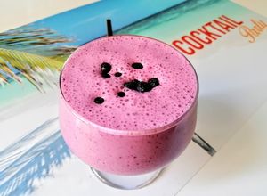 Hűsítő gyümölcs shake recept fotója