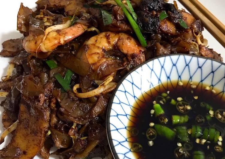 Resepi:  Penang Chinese Style Char kuey teow  Sempena PKP