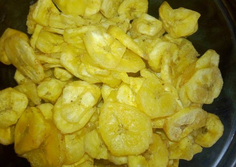 Banana crisps