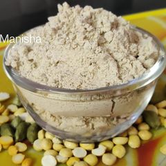 Maharashtrian Style Homemade Sattu Flour (सातूचे पीठ) A picture of Maharashtrian Style Homemade Sattu Flour (सातूचे पीठ).