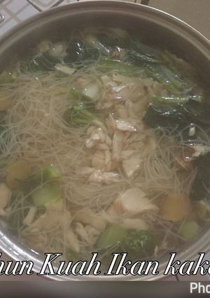 Foto resep Bihun kuah ikan kakap
