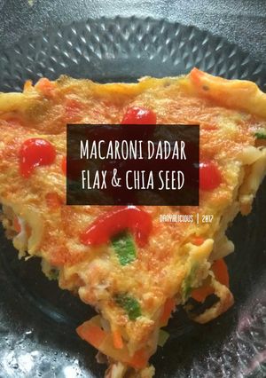 Foto resep Macaroni Dadar Flax & Chia Seed