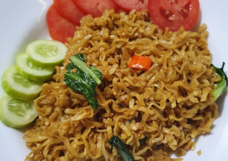 Resep Mie goreng baceman bawang, Enak