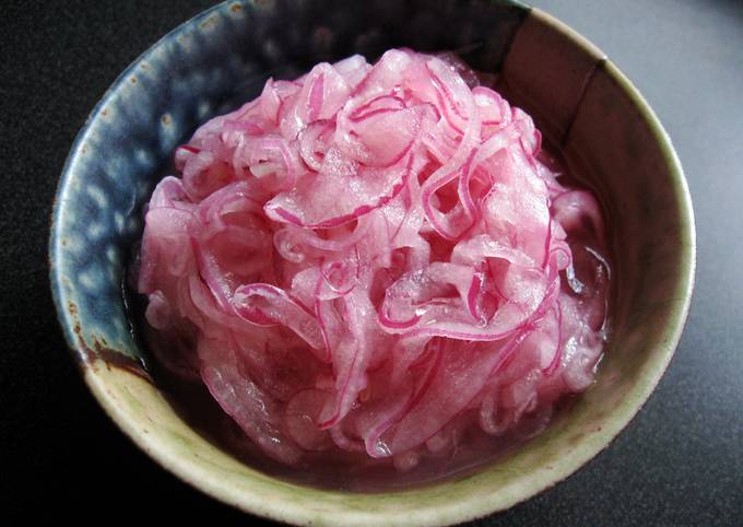 Instant Pickled Red Onion