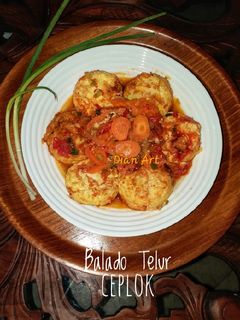 Foto resep Balado Telur Ceplok