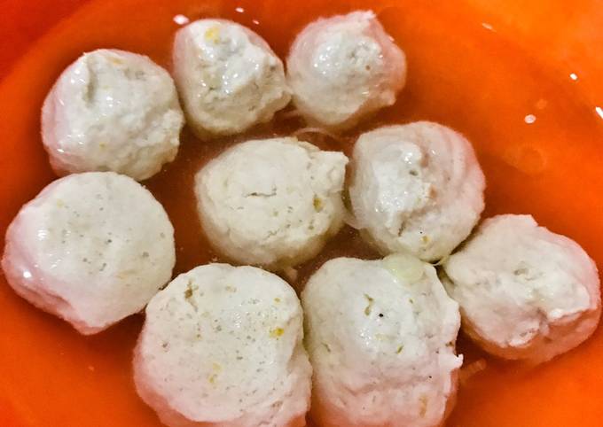 Resep Baso Ayam Simple Sehat (Gluten Free), Enak Banget