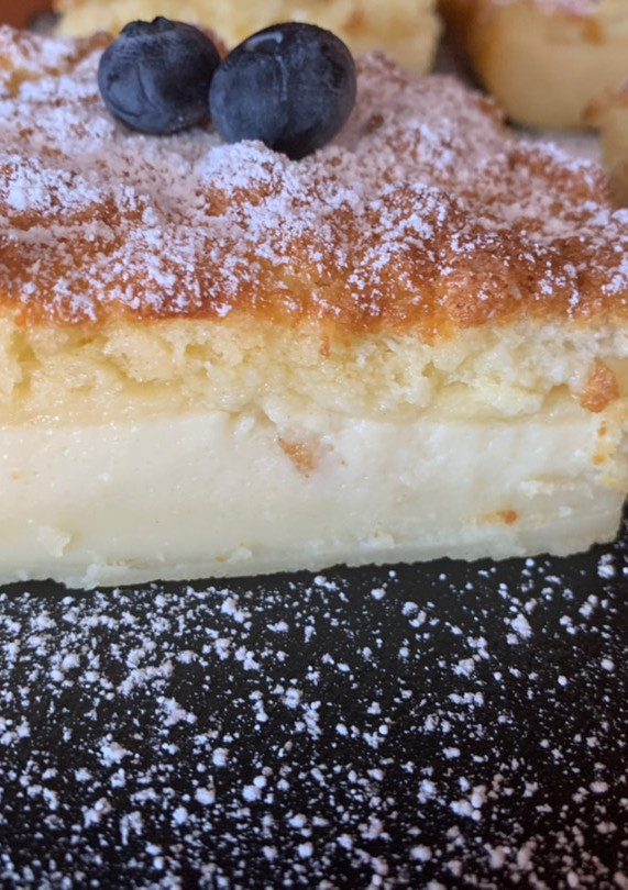 Una foto de Tarta mágica o pastel inteligente
