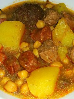 Una foto de Potaje de garbanzos