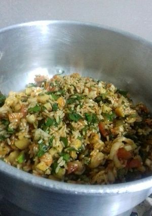 صورة لوصفة أرز مفور
