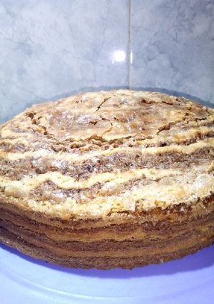 Una foto de Torta de aceite!!!😁tipo cebra💖