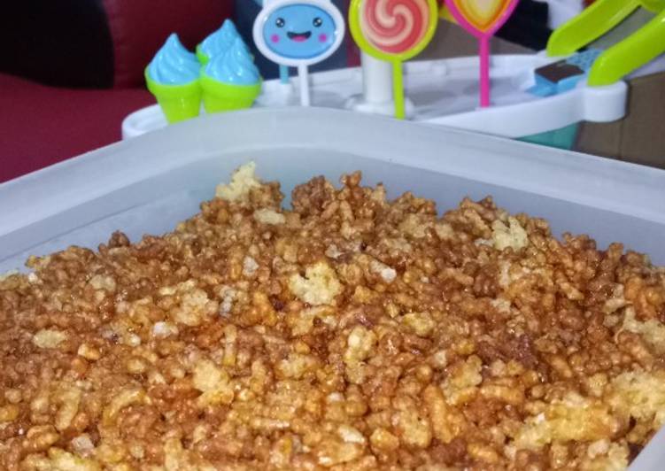 Cara Gampang Membuat Rangginang manis ala mamuju, Enak Banget