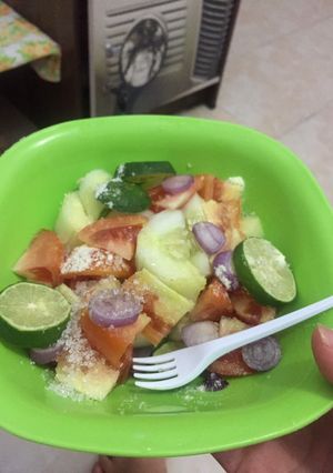 Foto resep Asinan timun segar