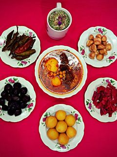 عکسی از دستور آبگوشت کرمانشاهی