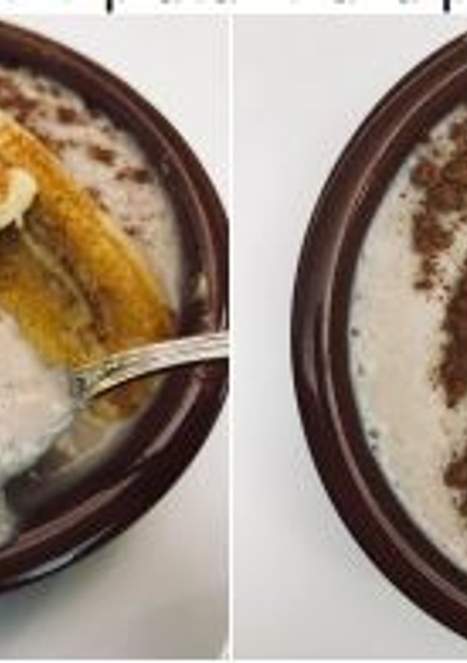 Una foto de Gachas cremosas de avena