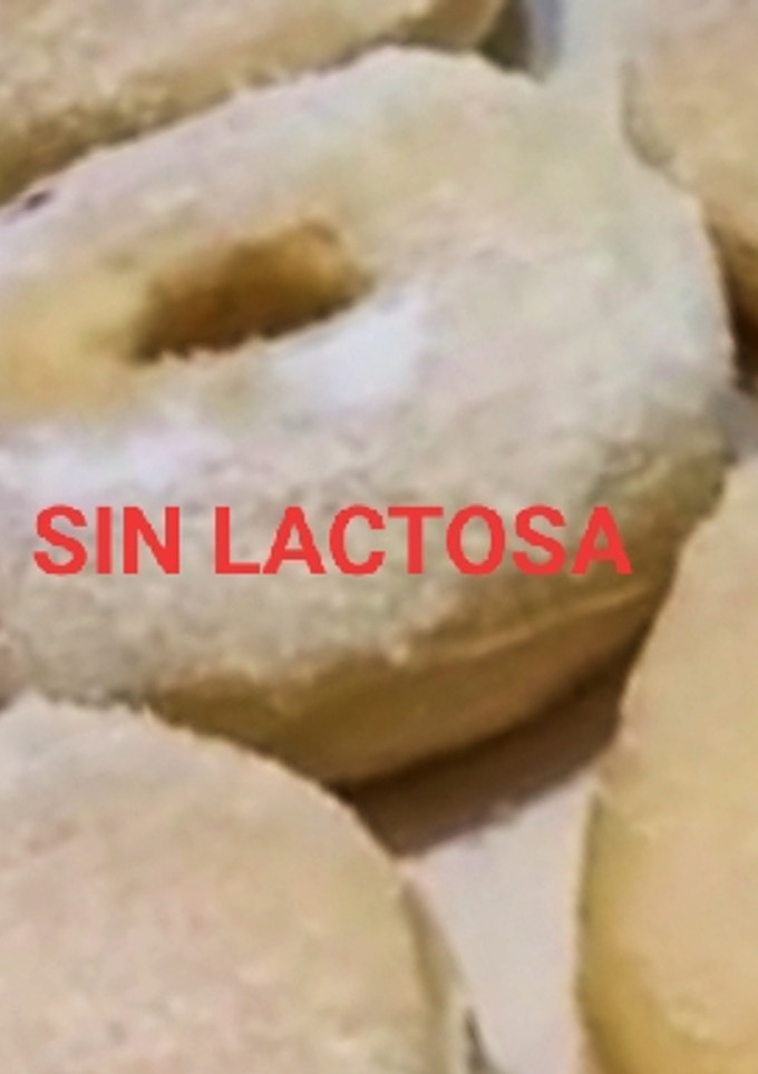 Una foto de Donas casera al horno fácil sin lactosa