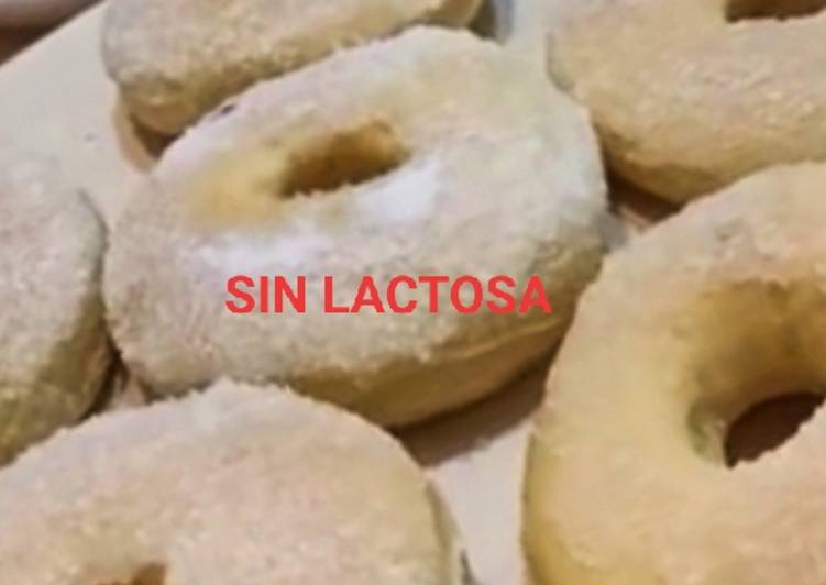 Donas casera al horno fácil sin lactosa