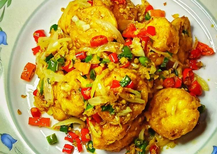 Resep Tofu Cabe Garam, Menggugah Selera