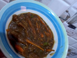 Shredded beef sauce