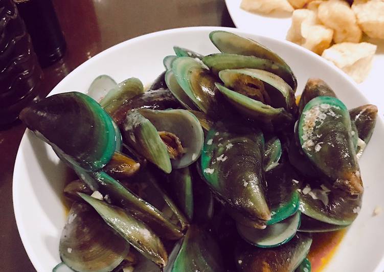 Kerang hijau saus tiram💚