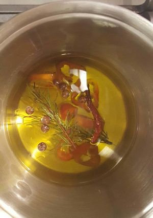 Una foto de Aceite picante