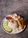 Coconut rice (Nasi Uduk)