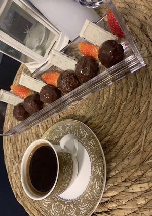 صورة لوصفة كرات الشوكولاتة