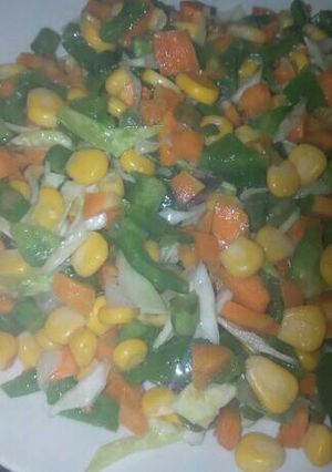 A picture of Veggies mix.