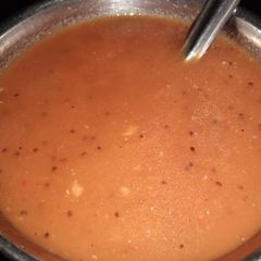 A picture of Tomato soup.
