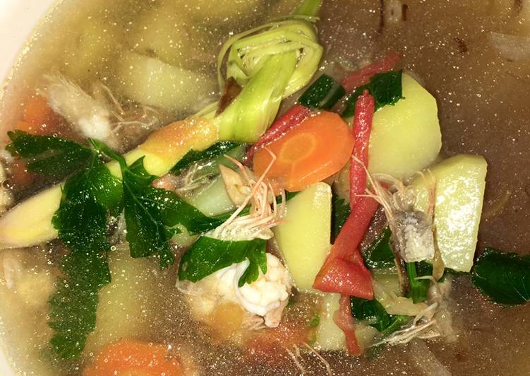 Cara Gampang Membuat Sup Udang Sederhana 🦐 yang Menggugah Selera