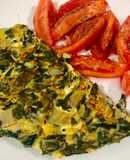 Omelette-tortilla rápido de acelgas