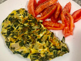 Omelette-tortilla rápido de acelgas