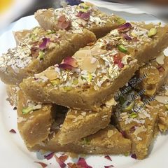 🍰Chana Daal Burfi🍰(lentil fudge) A picture of 🍰Chana Daal Burfi🍰(lentil fudge).