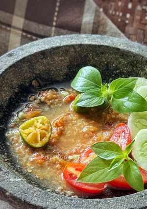 Foto resep Sambal Bawang tanpa Minyak