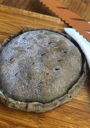 Una foto de Masa de tarta integral sin gluten