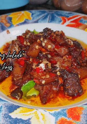 Foto resep Daging kentang balado pedas manis