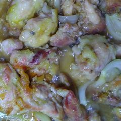 A picture of Coca-Cola Chicken.