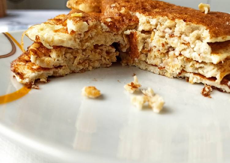 Pancakes +protein -carb