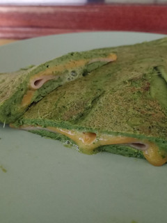 Una foto de Tortillas de espinaca rellenas